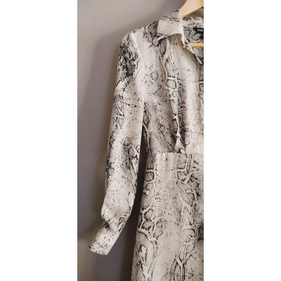 Steve Madden Daniella Collared Midi Dress XS NWT - Picture 5 of 16